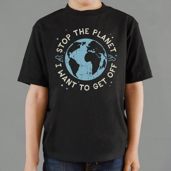 Stop the Planet Kids' T-Shirt