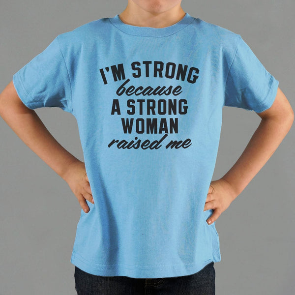 Strong Woman Kids' T-Shirt