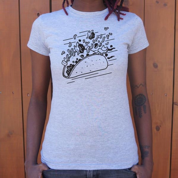 Taco In The Wind Women's T-Shirt