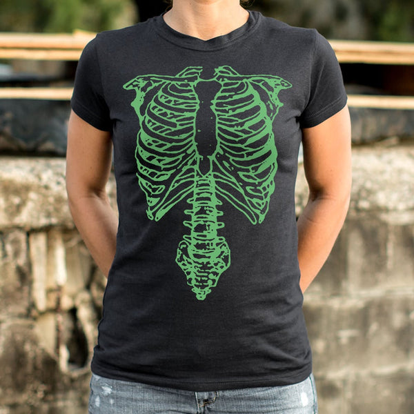 Tap The Spinal Skeleton Women's T-Shirt