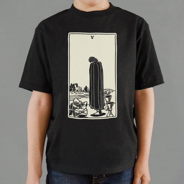 Tarot Five Of Cups Kids' T-Shirt