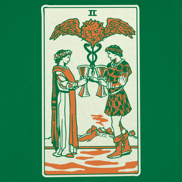 Tarot Two Of Cups Men's T-Shirt