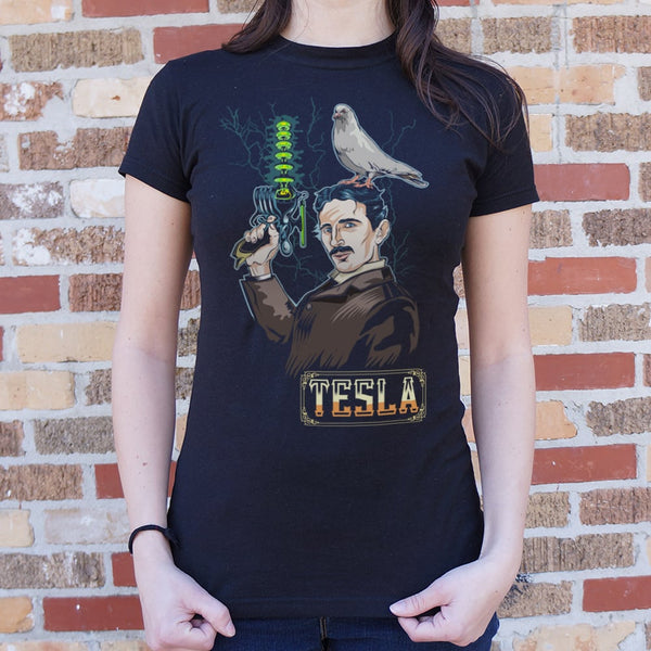 Tesla Power Full Color Women's T-Shirt