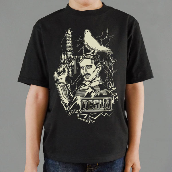 Tesla Power Kids' T-Shirt