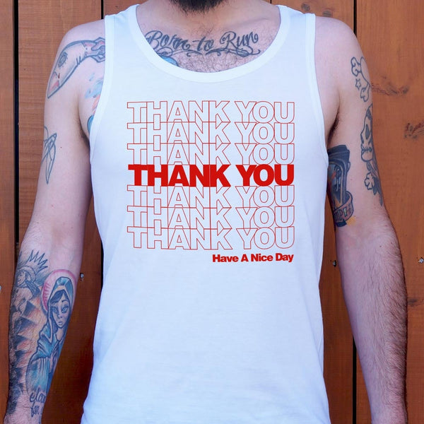 Thank You Bag Men's Tank Top