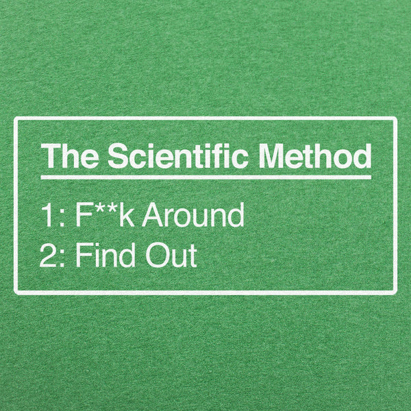 Scientific Method, Find Out Men's T-Shirt