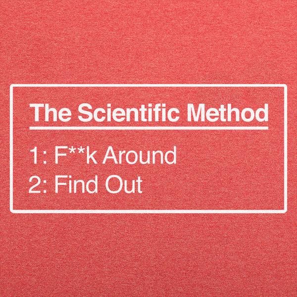 Scientific Method, Find Out Men's T-Shirt