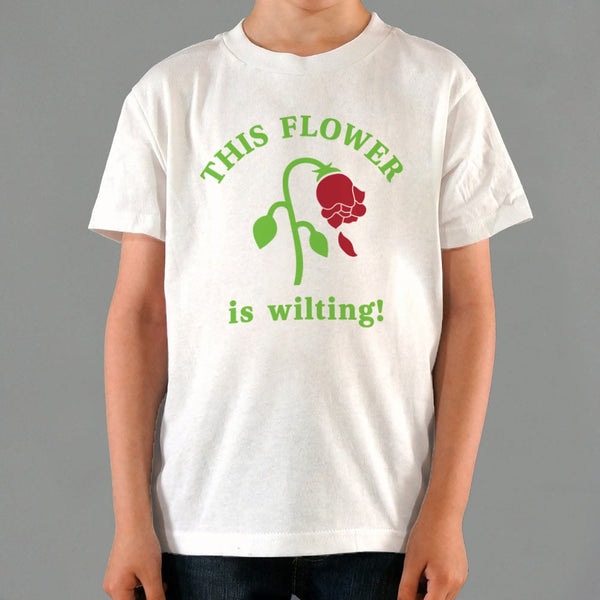 This Flower is Wilting Kids' T-Shirt