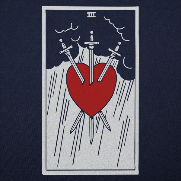 Tarot Three Of Swords Men's T-Shirt