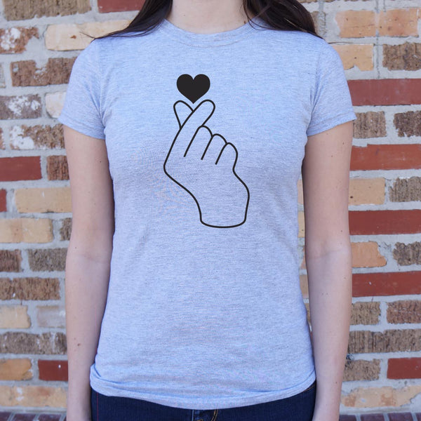 Tiny Heart Fingers Women's T-Shirt