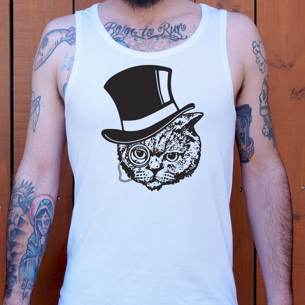 Top Hat Cat Men's Tank Top