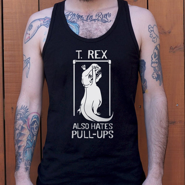 T. Rex Also Hates Pull Ups Men's Tank Top