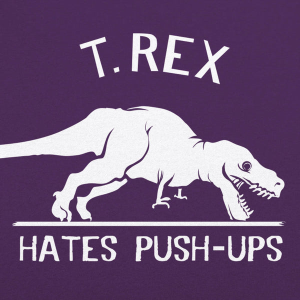 T. Rex Hates Push-Ups Women's T-Shirt