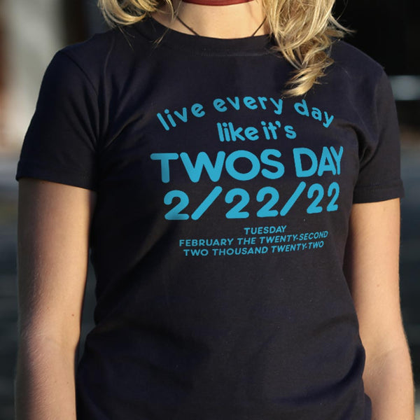 Twos Day 2/22/22 Women's T-Shirt