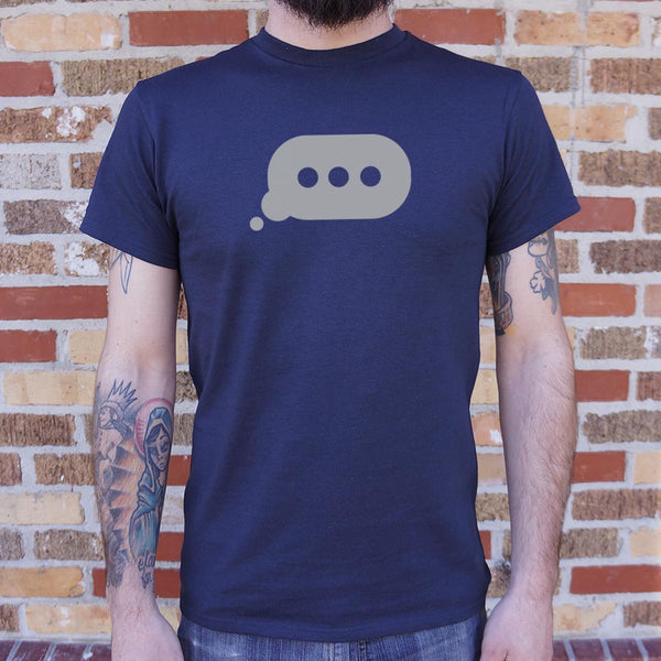 Typing Bubble Men's T-Shirt