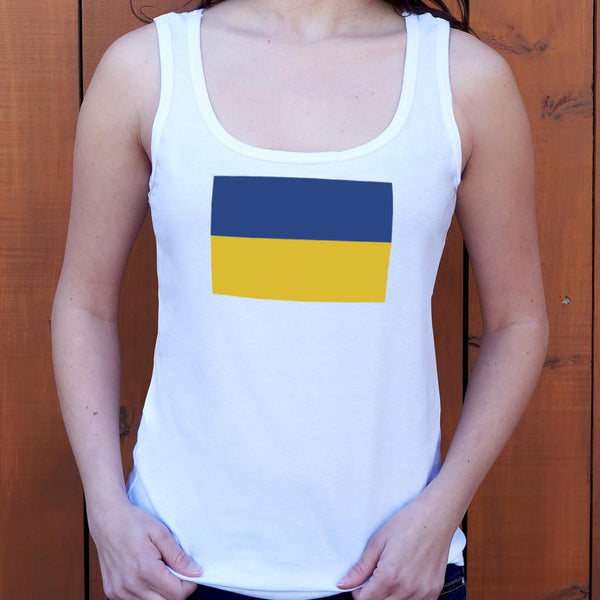 Ukraine Flag Women's Tank Top