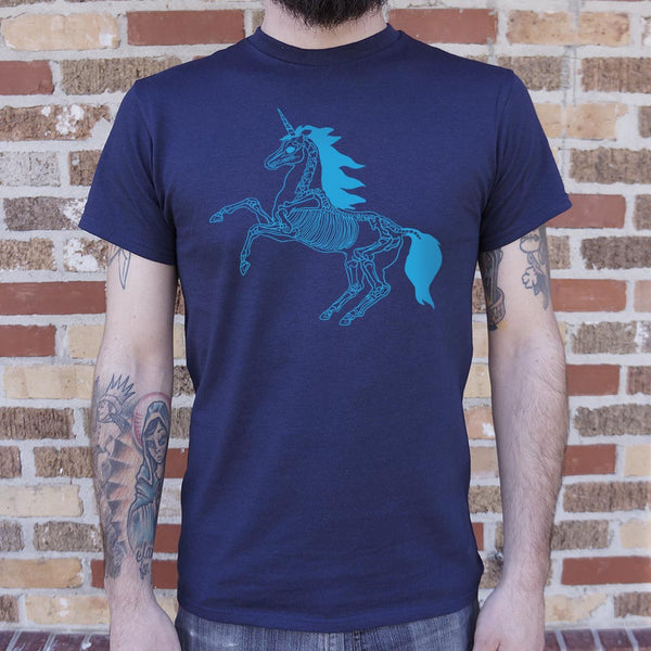 Unicorn Skeleton Men's T-Shirt