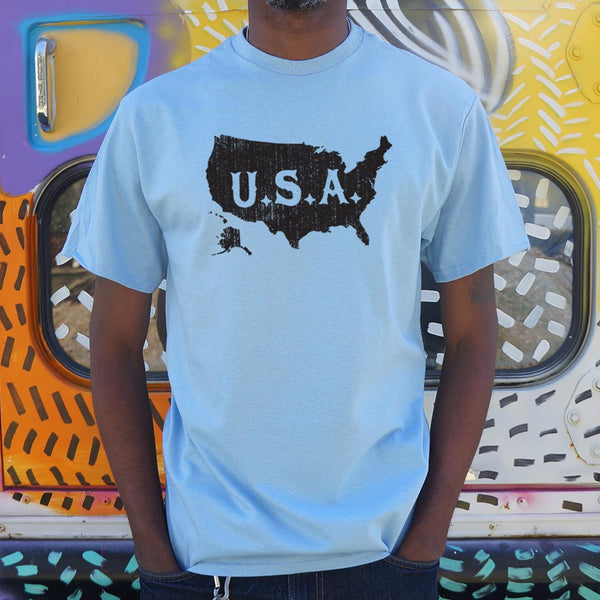 USA Map Men's T-Shirt