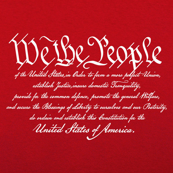 US Constitution Preamble Men's T-Shirt