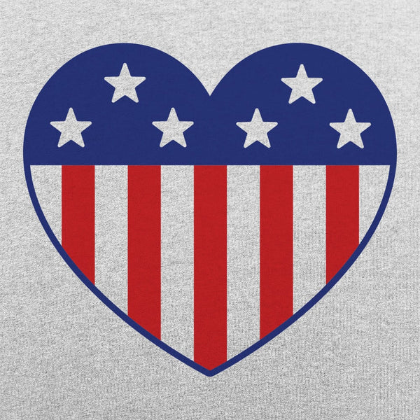 US Flag Heart Women's T-Shirt