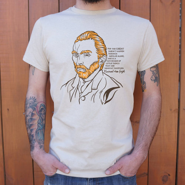 Van Gogh Quote Men's T-Shirt
