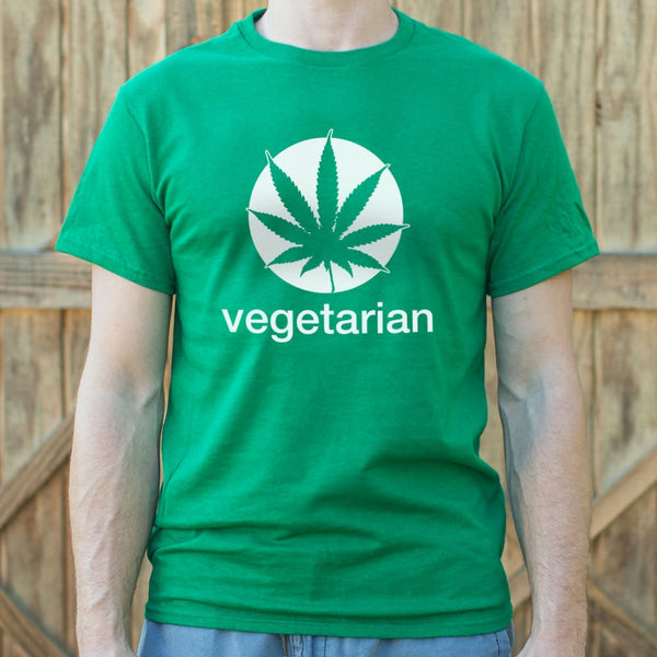 Vegetarian Sweet Leaf Men's T-Shirt