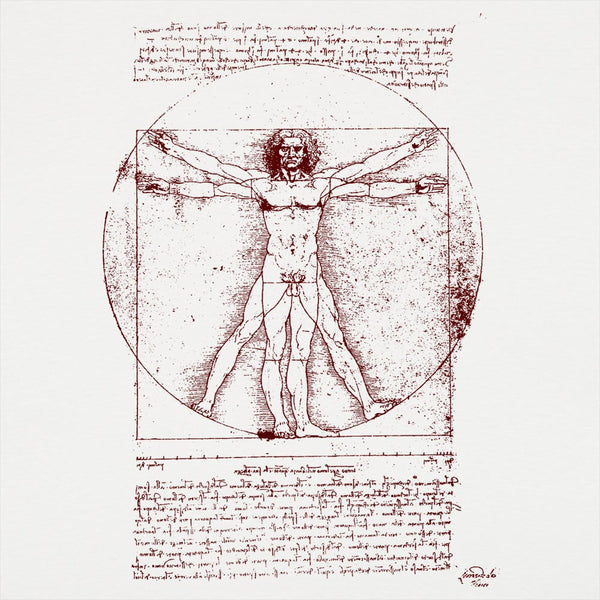 The Vitruvian Man Men's T-Shirt