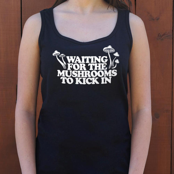 Waiting For Mushrooms  Women's Tank Top