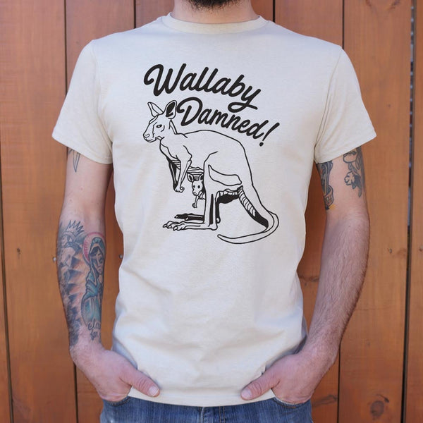 Wallaby Damned Men's T-Shirt