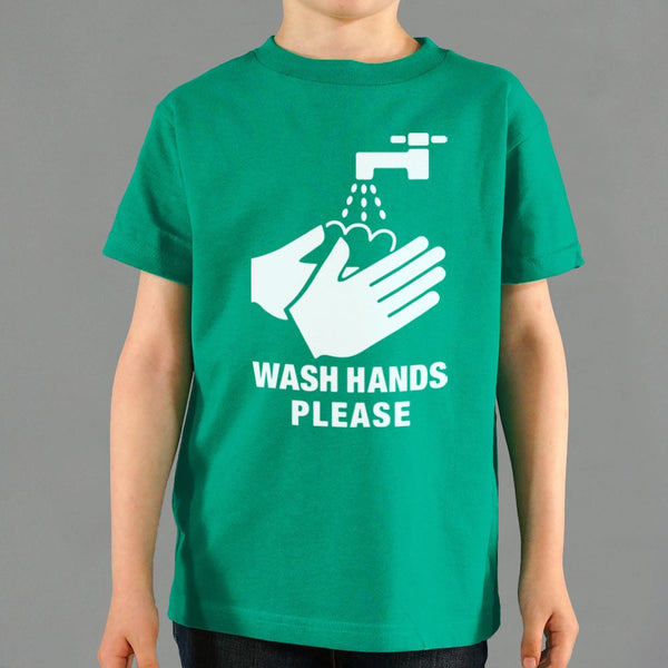 Wash Hands Please Kids' T-Shirt