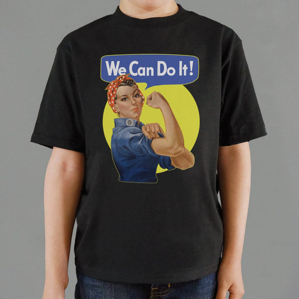 We Can Do It Full Color Kids' T-Shirt