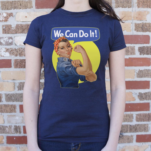 We Can Do It Full Color Women's T-Shirt