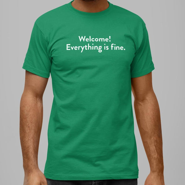 Welcome! Men's T-Shirt