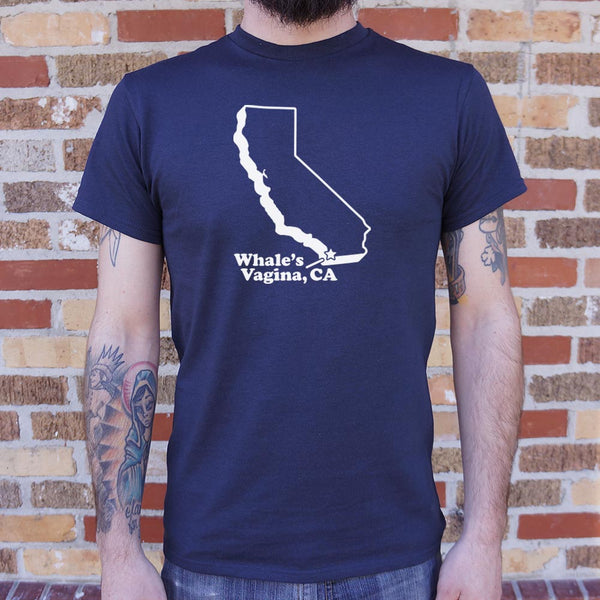 Whale's Vagina, CA Men's T-Shirt