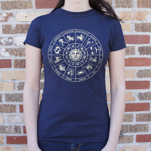 Zodiac Wheel Women's T-Shirt