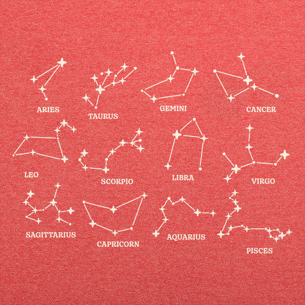 Zodiac Constellations Men's T-Shirt