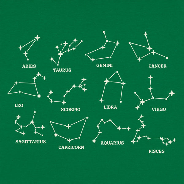 Zodiac Constellations Men's T-Shirt