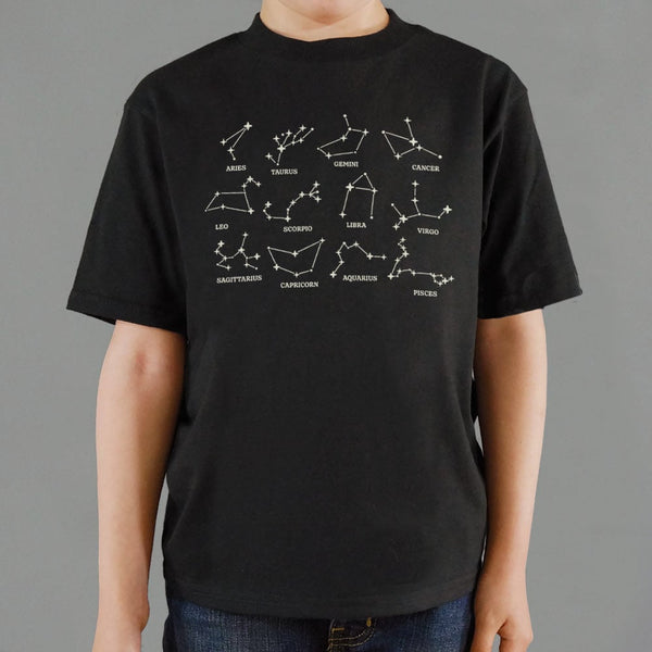 Zodiac Constellations Kids' T-Shirt